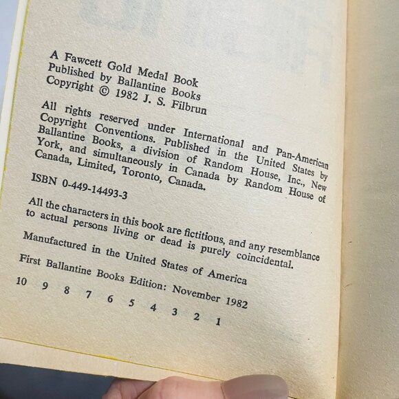 Gemini Rising By J.S. Filbrun Paperback Vintage Book - Picture 6 of 6